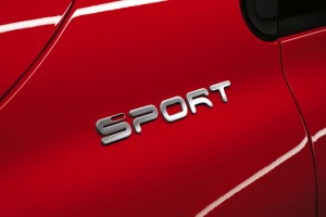 Fiat 500X Sport, Rot, Neu, von aussen, Logo, Emblem